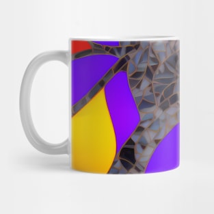 Blackhole and Multicolor Portal - Stained Glass Design Mug